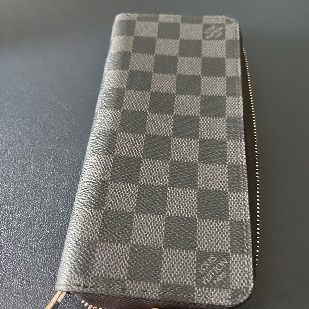 Large zip around Louis Vuitton wallet